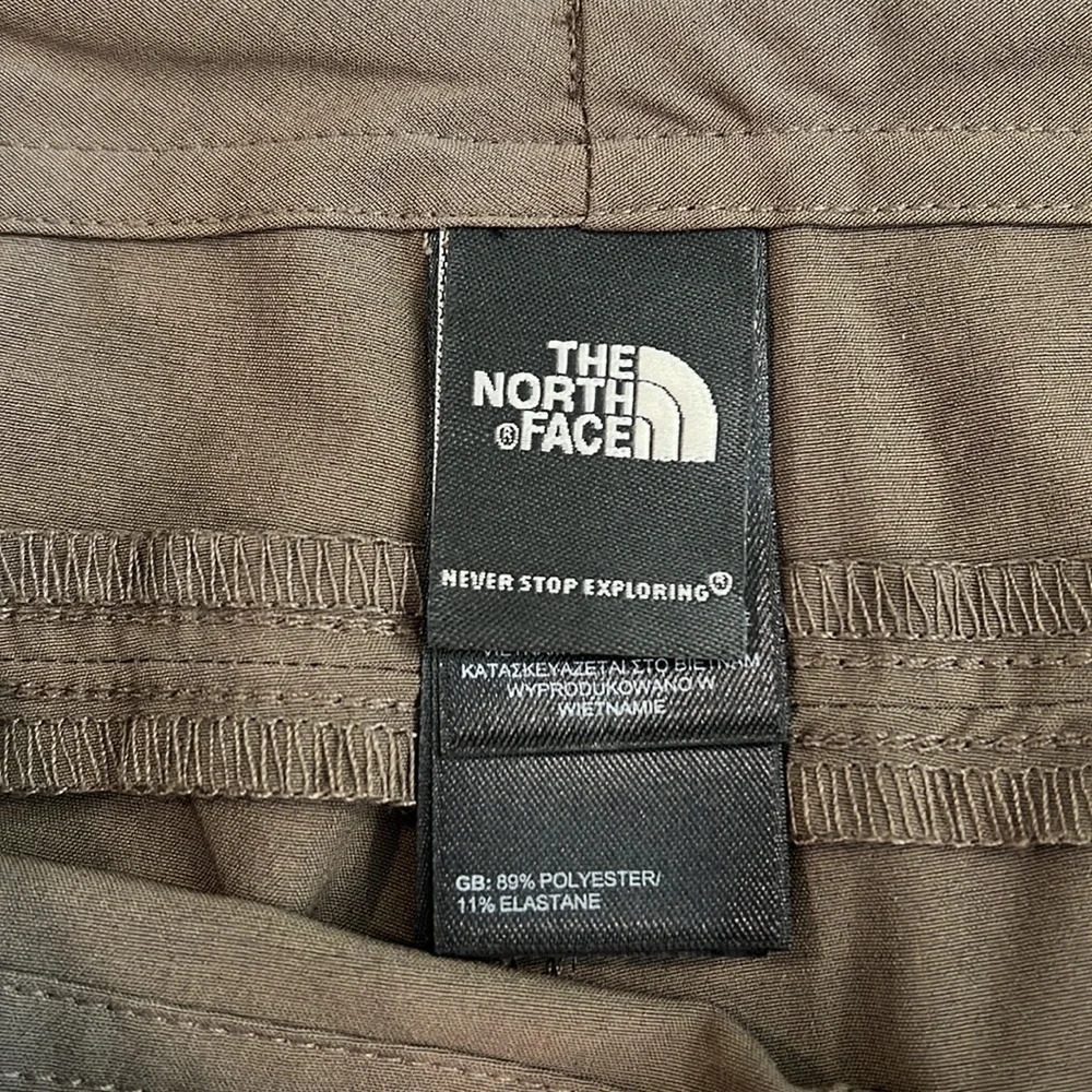 The North Face - size 6, brown capris - Picture 7 of 9